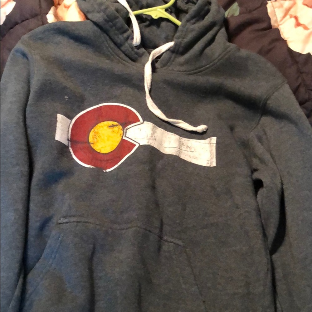 Green Colorado hoodie